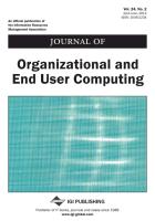 Journal of Organizational and End User Computing, Vol 24 ISS 2
