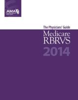 Medicare RBRVS 2014: The Physicians' Guide