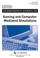 International Journal of Gaming and Computer-Mediated Simulations