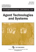 International Journal of Agent Technologies and Systems (Vol. 3, No. 2)