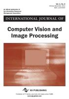 International Journal of Computer Vision and Image Processing, Vol. 1 ISS 4