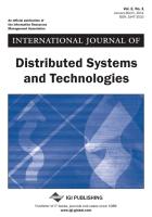 International Journal of Distributed Systems and Technologies