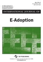 International Journal of E-Adoption