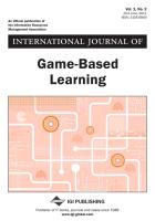 International Journal of Game-Based Learning (Vol. 1, No. 2)
