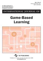 International Journal of Game-Based Learning (Vol. 1, No. 4)