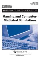 International Journal of Gaming and Computer-Mediated Simulations (Vol. 3, No. 3)