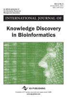 International Journal of Knowledge Discovery in Bioinformatics (Vol. 2, No. 1)