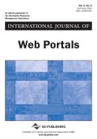 International Journal of Web Portals, Vol 3 ISS 2