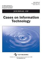 Journal of Cases on Information Technology (Vol. 13, No. 3)