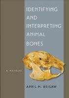 Identifying and Interpreting Animal Bones