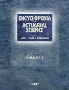 Encyclopedia of Actuarial Science, 3 Volume Set