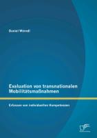 Evaluation von transnationalen Mobilitätsmaßnahmen: Erfassen von individuellen Kompetenzen
