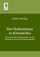 Der Hellenismus in Kleinafrika