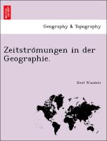 Zeitstro¨mungen in der Geographie