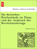 Die deutschen Reichssta¨nde im Elsass und der Ausbruch der Revolutionskriege