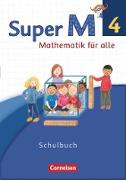 Super M, Mathematik für alle, Westliche Bundesländer - Neubearbeitung, 4. Schuljahr, Schülerbuch mit Kartonbeilagen