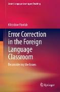 Error Correction in the Foreign Language Classroom