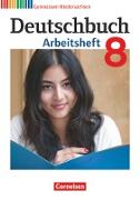 Deutschbuch Gymnasium, Niedersachsen, 8. Schuljahr, Arbeitsheft mit Lösungen