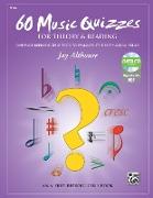 60 Music Quizzes for Theory and Reading: One-Page Reproducible Tests to Evaluate Student Musical Skills, Comb Bound Book & Data CD