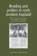 Reading and Politics in Early Modern England