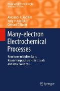 Many-electron Electrochemical Processes