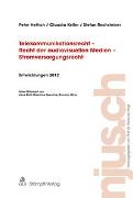 Telekommunikationsrech - Recht der audiovisuellen Medien - Stromversorgungrecht Entwicklungen 2012