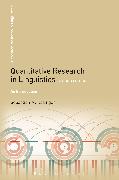 Quantitative Research in Linguistics