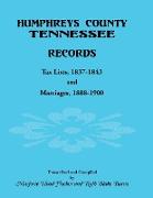 Humphreys County, Tennessee Records
