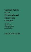 German Actors of the Eighteenth and Nineteenth Centuries