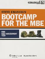 Steve Emanuel's Bootcamp for the MBE: MBE Self-Assessment Test