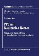 PPS mit Neuronalen Netzen