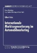 Internationale Marktsegmentierung im Automobilmarketing