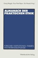 Almanach der Praktischen Ethik