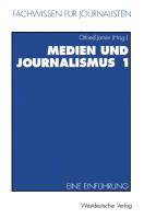 Medien und Journalismus 1