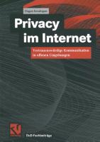 Privacy im Internet