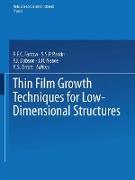 Thin Film Growth Techniques for Low-Dimensional Structures