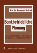 Bankbetriebliche Planung