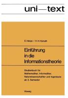 Einführung in die Informationstheorie