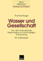 Wasser und Gesellschaft