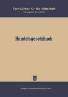 Handelsgesetzbuch vom 10. Mai 1897 ohne Seerecht)