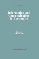 Information and Communication in Economics