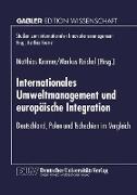 Internationales Umweltmanagement und europäische Integration