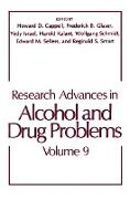 Research Advances in Alcohol and Drug Problems