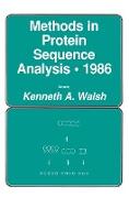 Methods in Protein Sequence Analysis · 1986