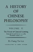 History of Chinese Philosophy, Volume 2