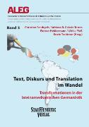 Text, Diskurs und Translation im Wandel