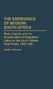 The Emergence of Modern South Africa