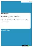Synthesizing Social Research