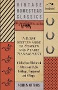 A Horse Keeper's Guide to Stables and Stable Management - A Collection of Historical Articles on Stable Buildings, Equipment and Fittings