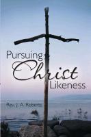 Pursuing Christ Likeness